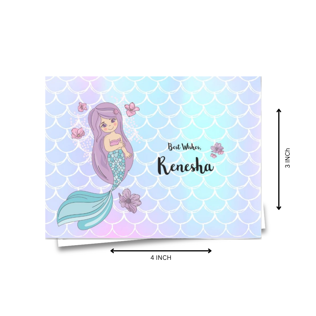 Gift Notecard - Mermaid Doxbox Store|]Peppydots
