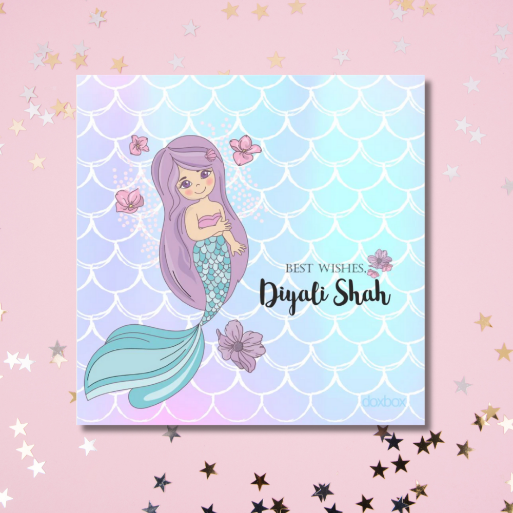 Gift Tag - Mermaid Doxbox Store|]Peppydots