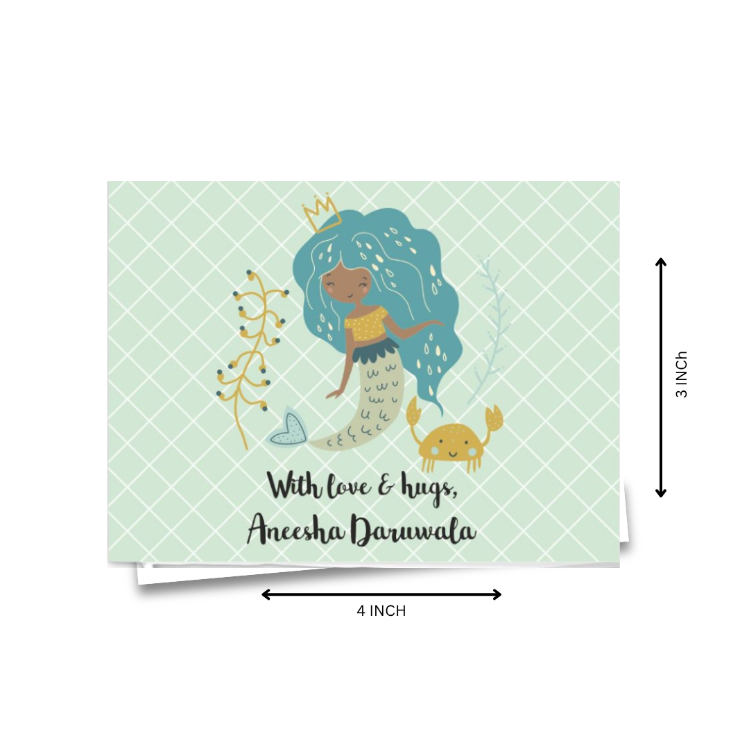 Gift Notecard - Mermaid Love Doxbox Store|]Peppydots