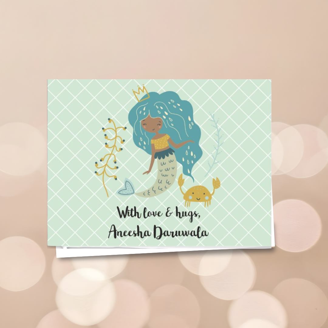 Gift Notecard - Mermaid Love Doxbox Store|]Peppydots
