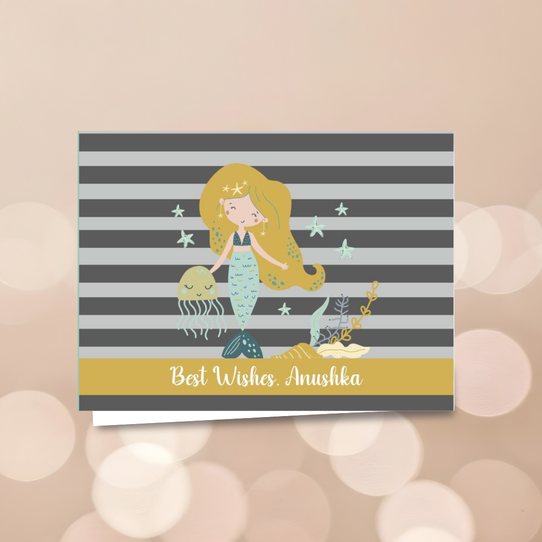 Gift Notecard - Mermaid Stars Doxbox Store|]Peppydots