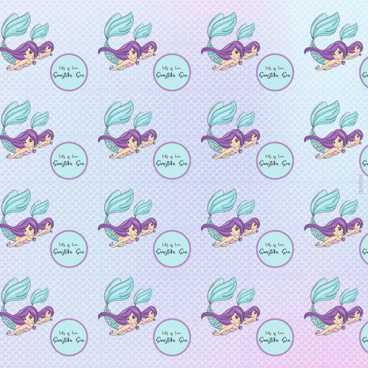 Wrapping Paper - Mermaid Doxbox Store|]Peppydots