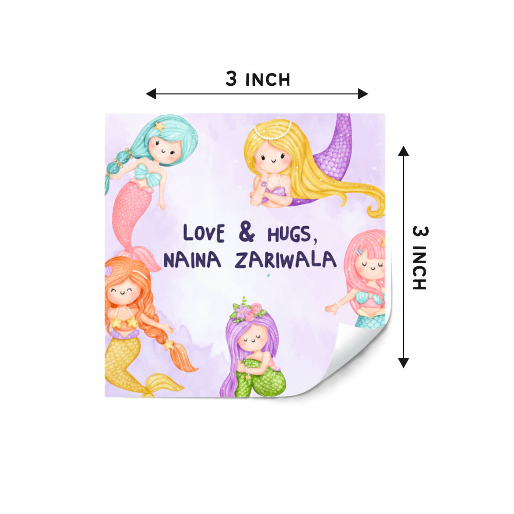 Gift Labels - Mermaid Friends Doxbox Store|]Peppydots