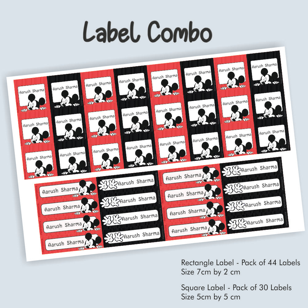 Label Combo - Mickey Mouse Doxbox Store|]Peppydots