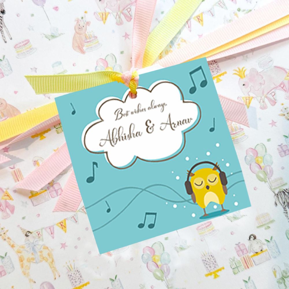 Gift Tag - Musical Owl Doxbox Store|]Peppydots