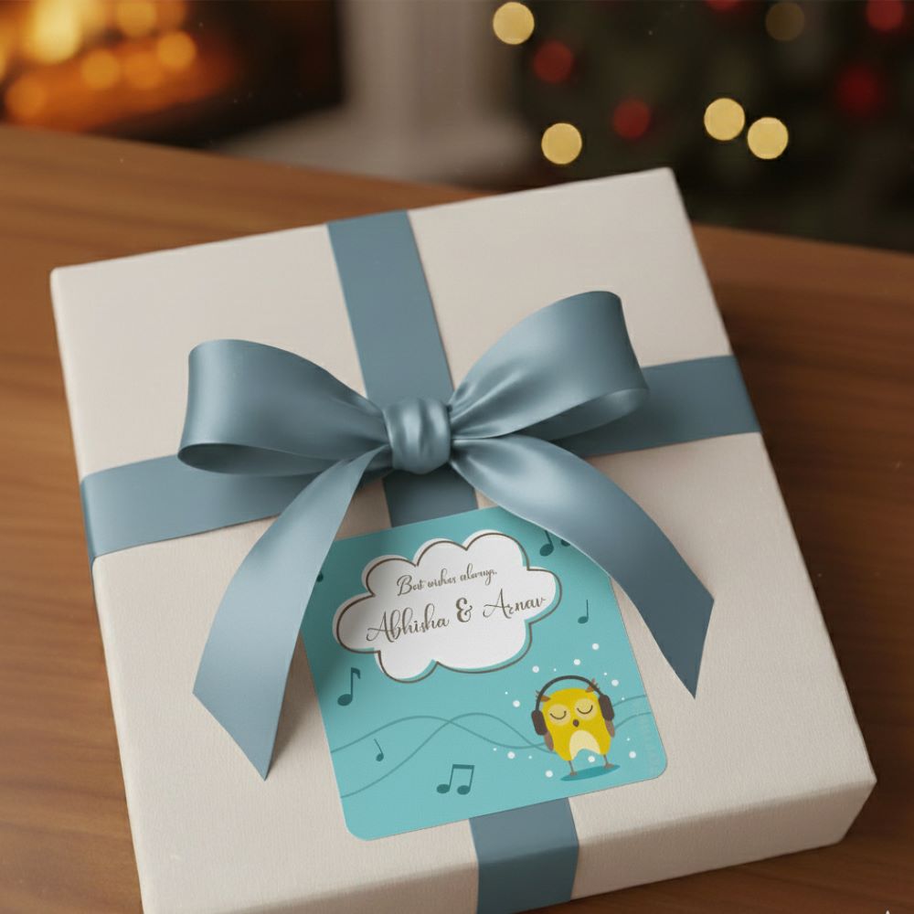 Gift Labels - Musical Owl Doxbox Store|]Peppydots