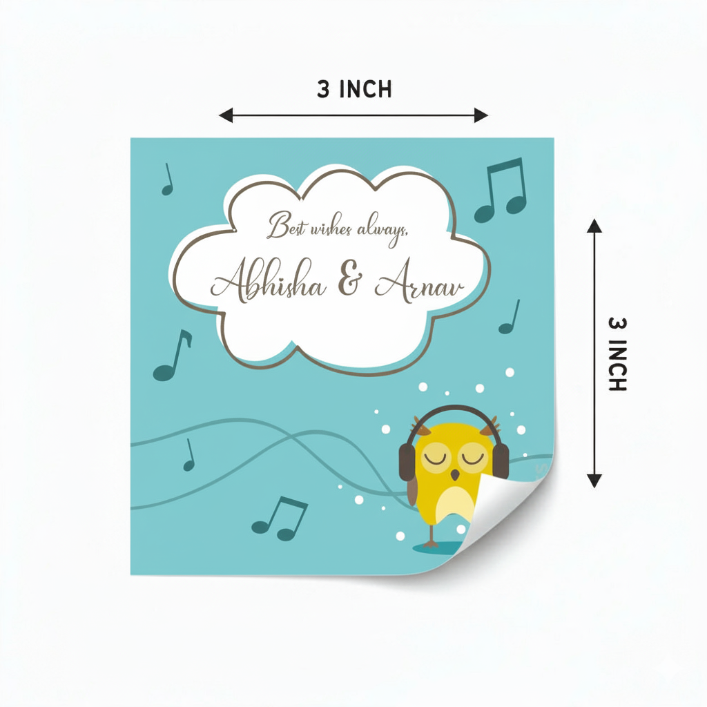Gift Labels - Musical Owl Doxbox Store|]Peppydots