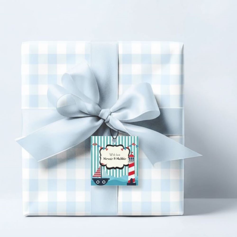 Gift Tag - Nautical Doxbox Store|]Peppydots