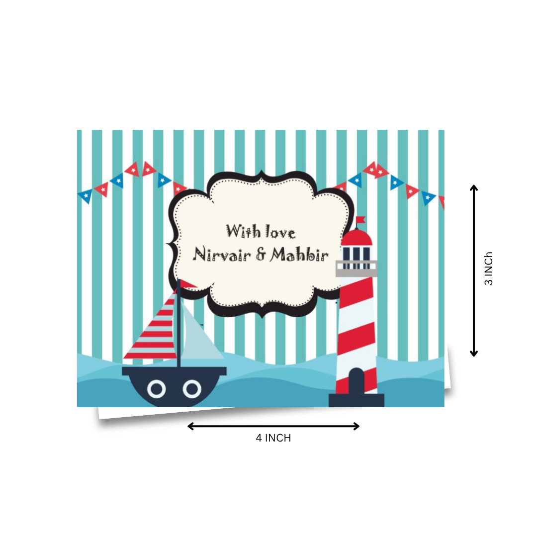 Gift notecard - Nautical Doxbox Store|]Peppydots