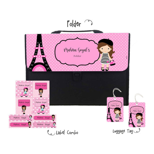 Folder Combo - Paris Girl Doxbox Store|]Peppydots