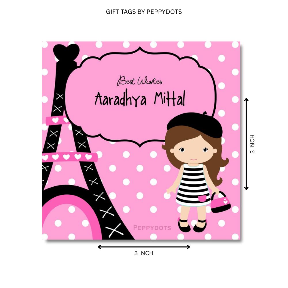 Gift Tag - Paris Shoping Doxbox Store|]Peppydots
