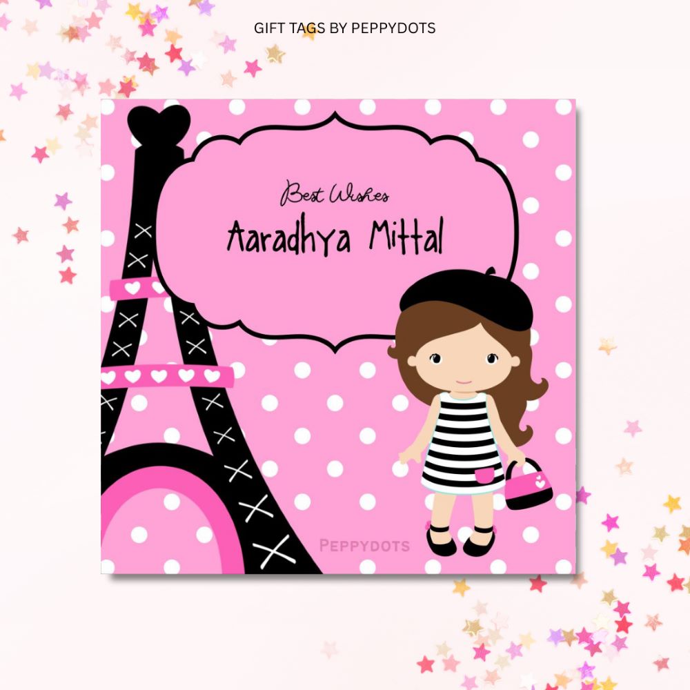 Gift Tag - Paris Shoping Doxbox Store|]Peppydots