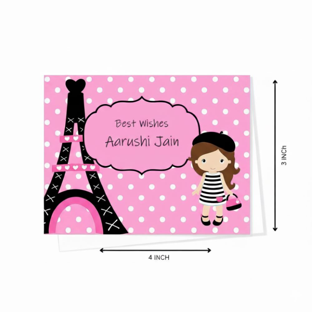 Gift Notecard - Paris Shopping Doxbox Store|]Peppydots