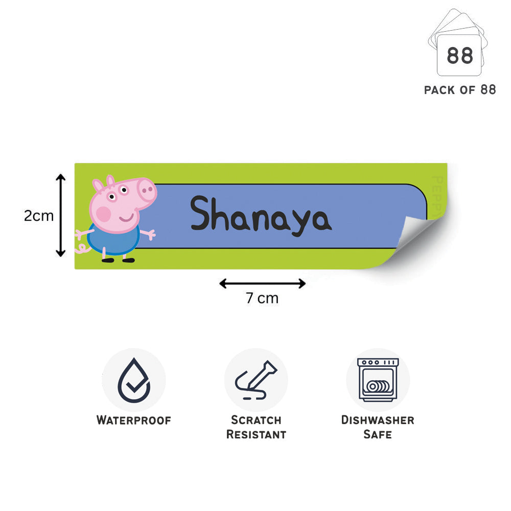 Waterproof Labels - Peppa Pig Doxbox Store|]Peppydots