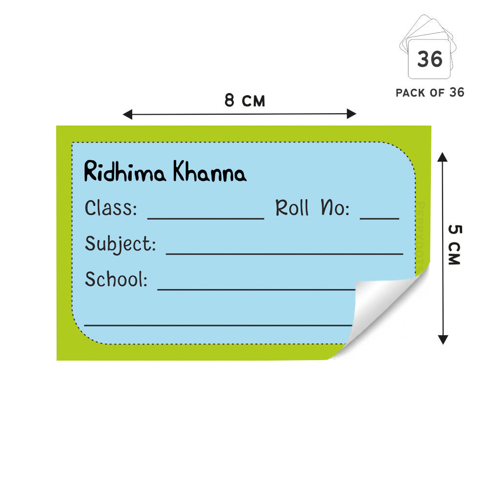 Personalized School Book Labels - Peppa Pig Peppydots|]Peppydots
