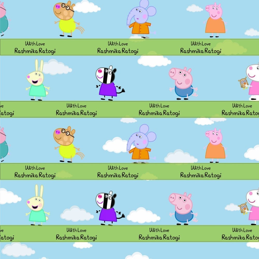 Wrapping Paper - Peppa Pig - Peppydots