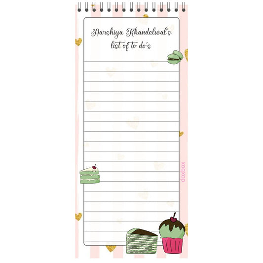 List pads - Cupcake Doxbox Store|]Peppydots