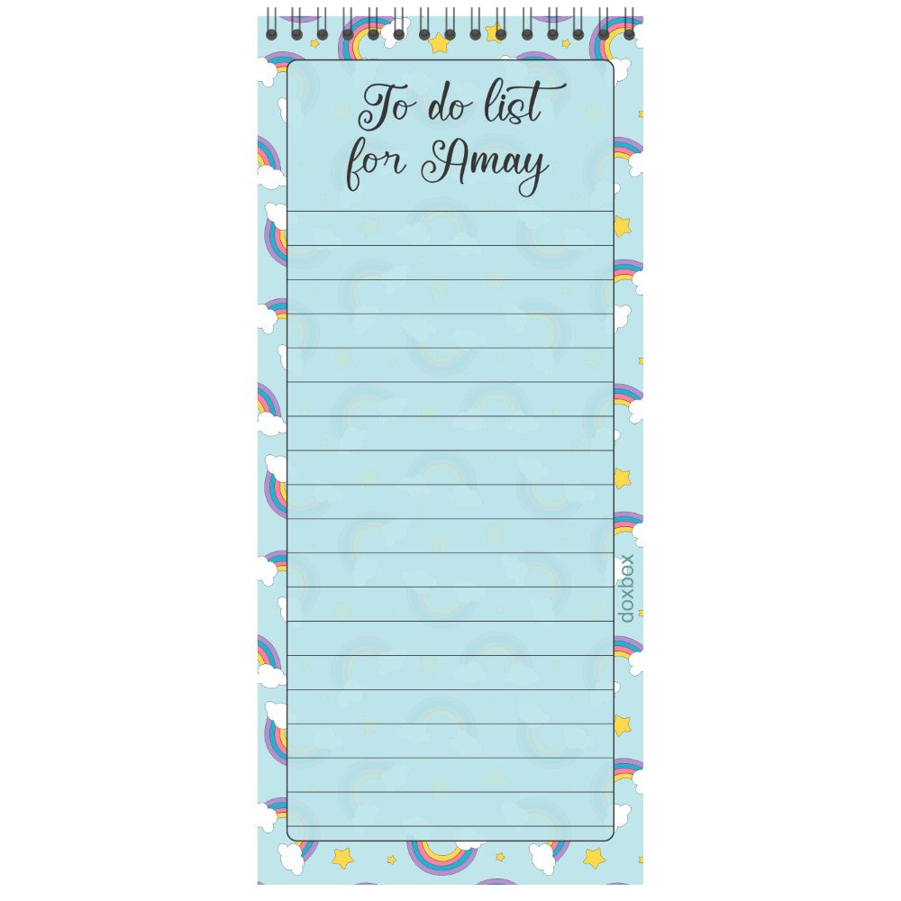 List pads - Rainbow Doxbox Store|]Peppydots