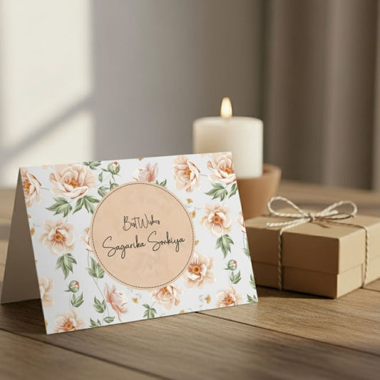 Gift notecard - Pink Orchids Doxbox Store|]Peppydots