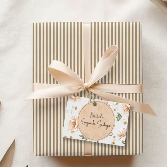 Gift Tags - Pink Orchids Doxbox Store|]Peppydots