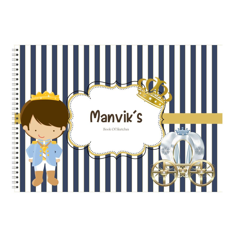 Personalised Sketch book - Prince Doxbox Store|]Peppydots