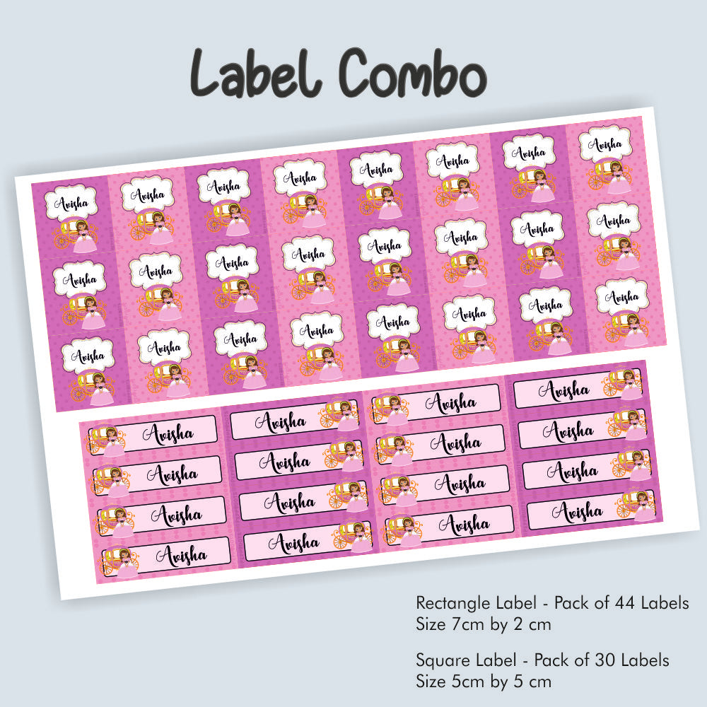 Label Combo - Princess Doxbox Store|]Peppydots