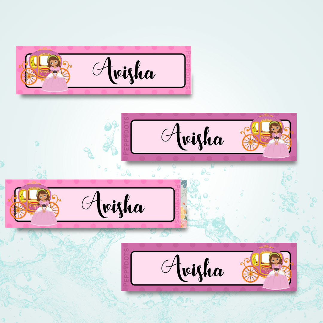 Waterproof Labels - Princess Doxbox Store|]Peppydots
