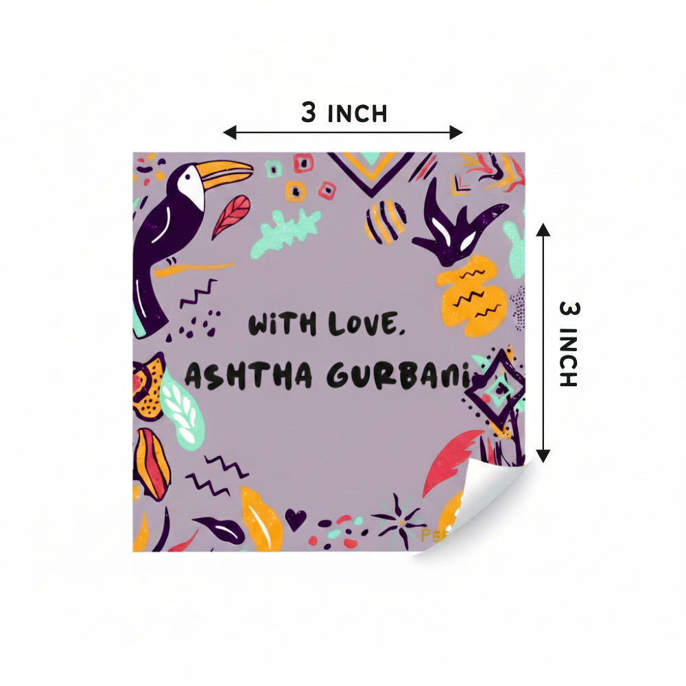 Gift Labels - Purple Tribal Doxbox Store|]Peppydots