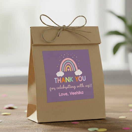 Thank you Labels - Rainbow Doxbox Store|]Peppydots