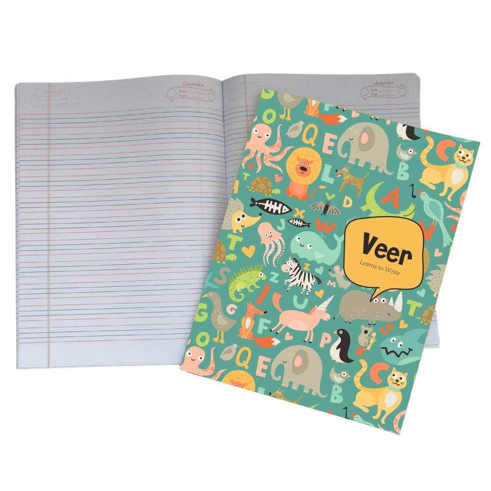 Writing Practice Book Animal World - Peppydots