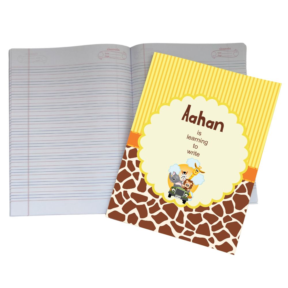 Writing Practice Book Jungel Safari - Peppydots