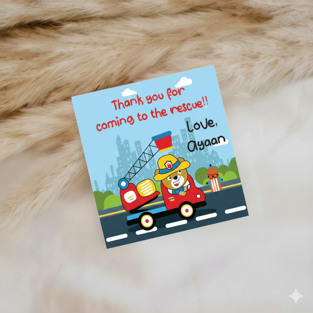 Thank you Labels - Rescue Team Doxbox Store|]Peppydots