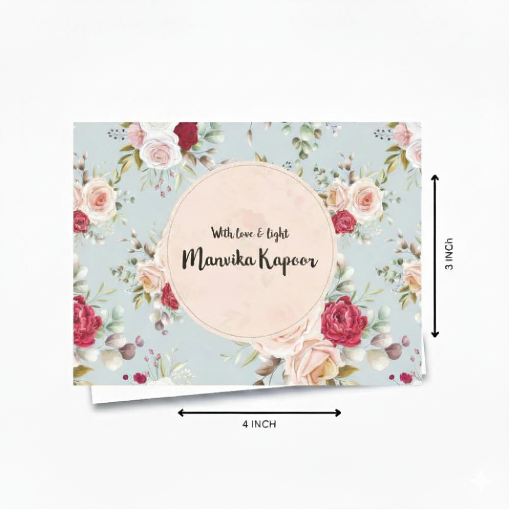 Gift Notecard - Rose Garden Doxbox Store|]Peppydots