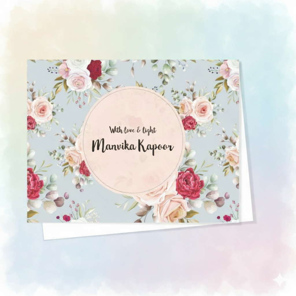 Gift Notecard - Rose Garden Doxbox Store|]Peppydots