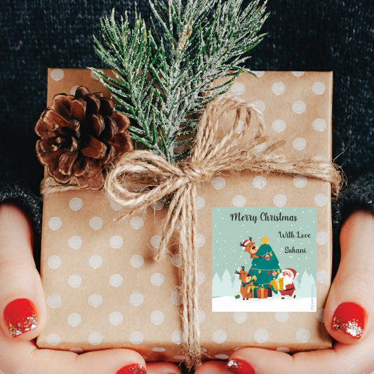 Gift Labels - Santa & Friends Doxbox Store|]Peppydots