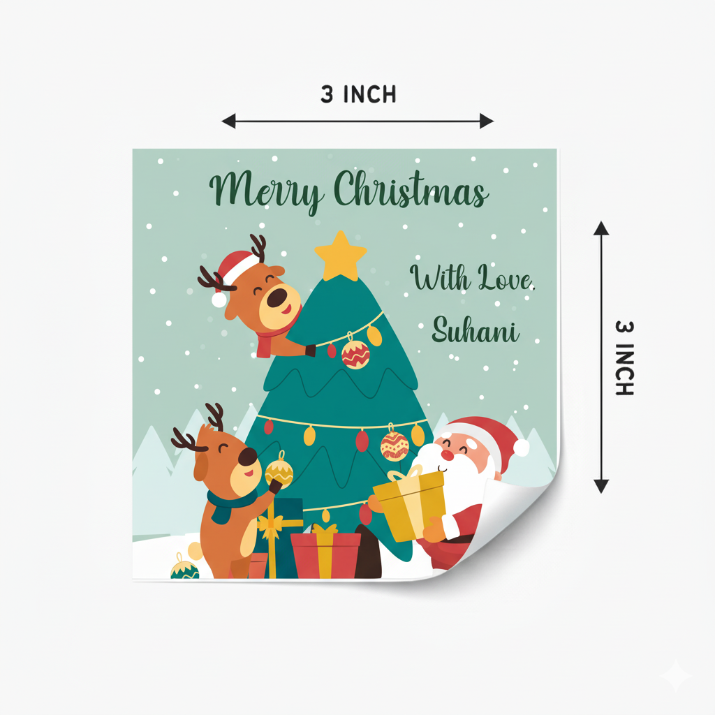 Gift Labels - Santa & Friends Doxbox Store|]Peppydots