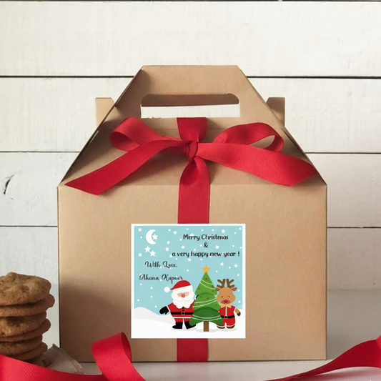 Gift Labels - Santa in Iceland Doxbox Store|]Peppydots