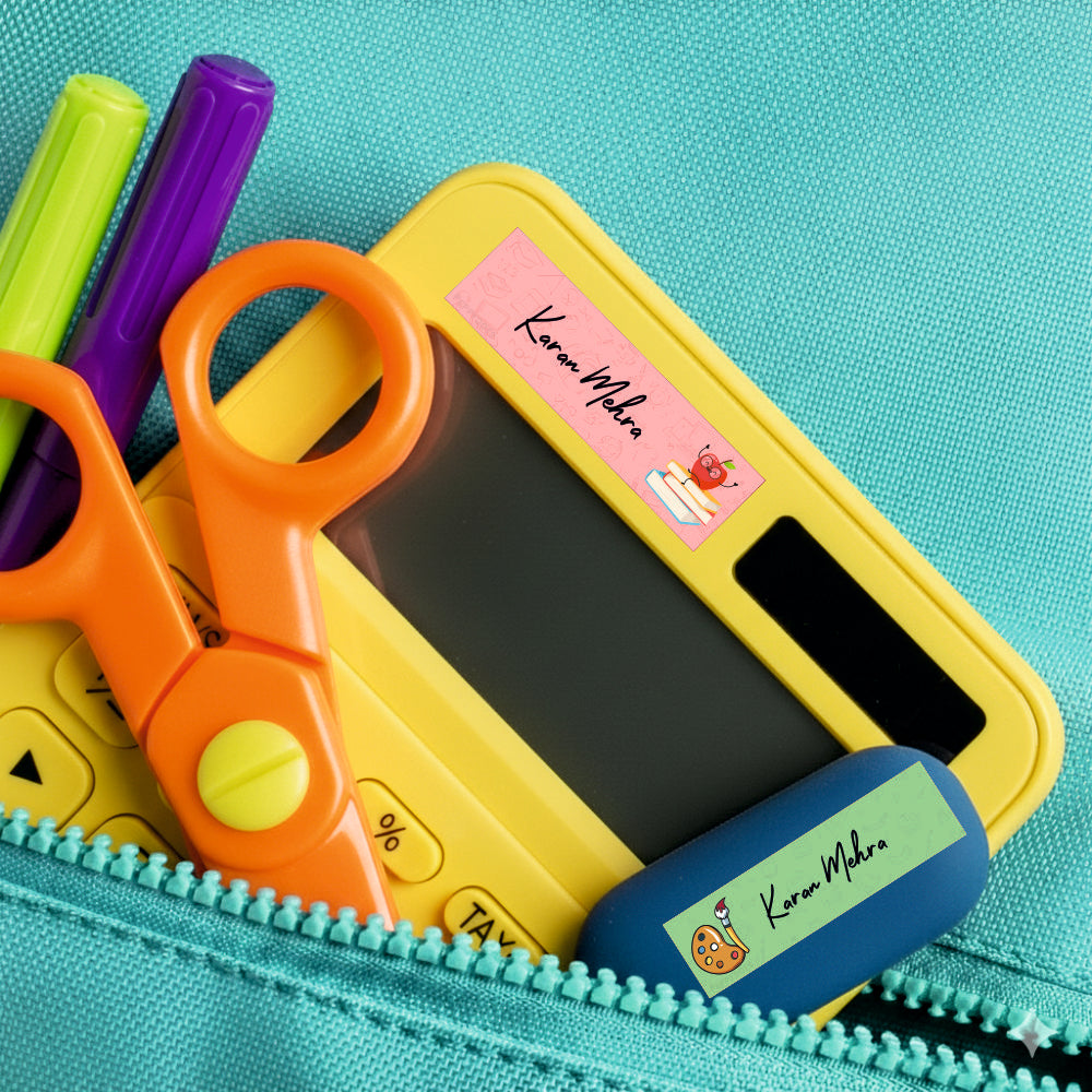 Waterproof Labels -School Kit Doxbox Store|]Peppydots