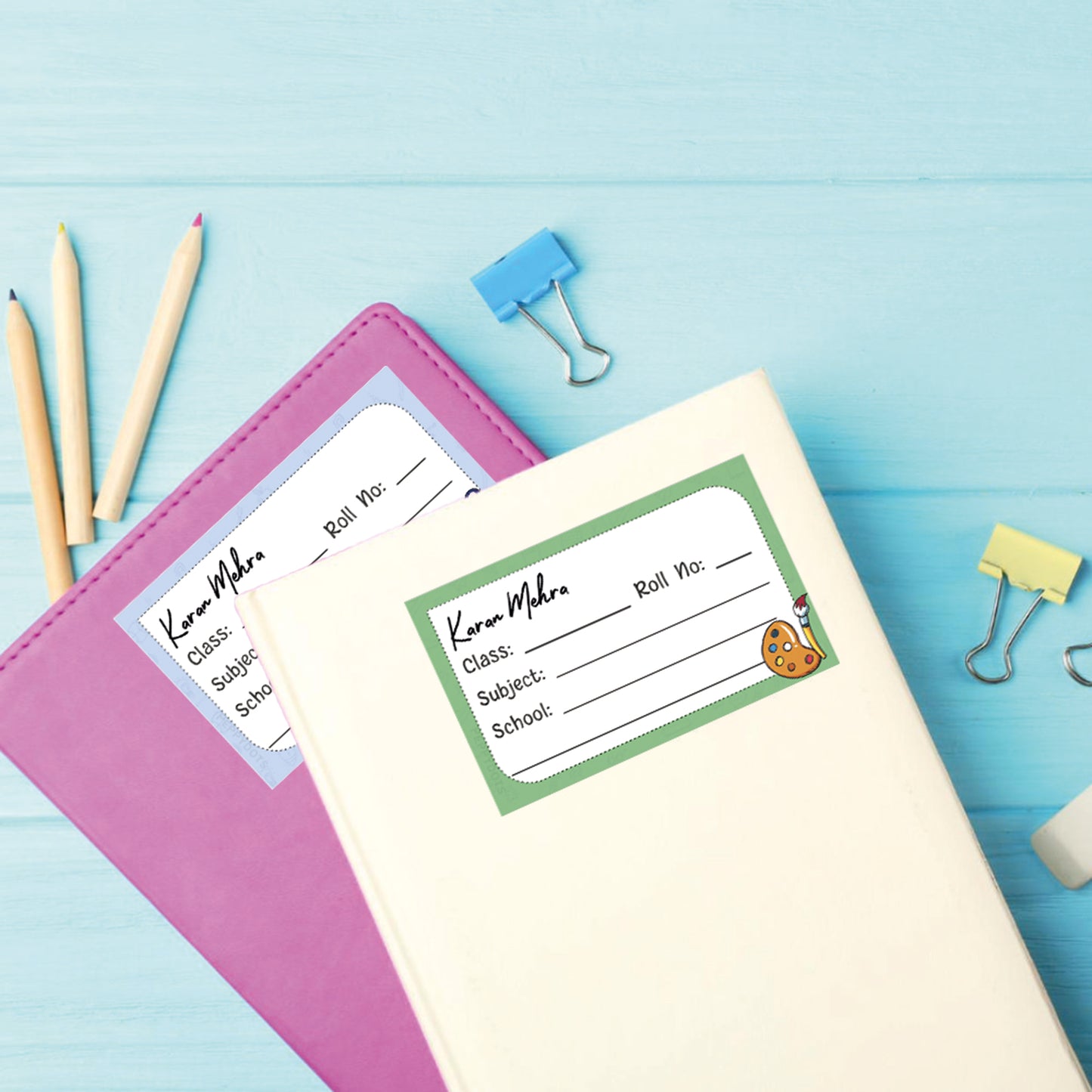 School Book Label - School Kit Doxbox Store|]Peppydots