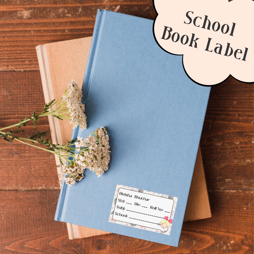 NP SCHOOL BOOK LABEL -Animal Drive Doxbox Store|]Peppydots