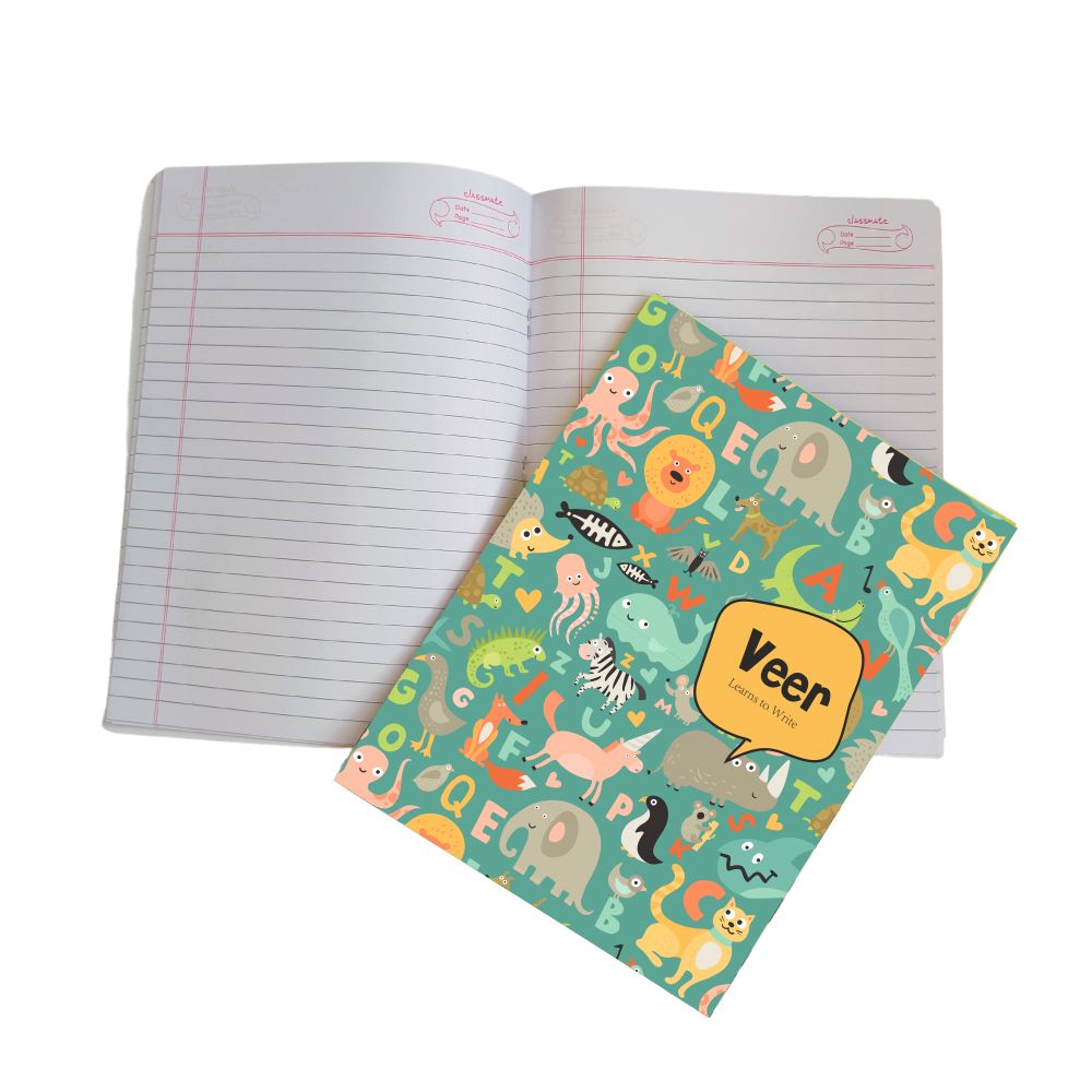 Writing Practice Book Animal World - Peppydots