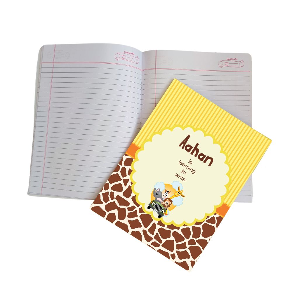 Writing Practice Book Jungel Safari - Peppydots
