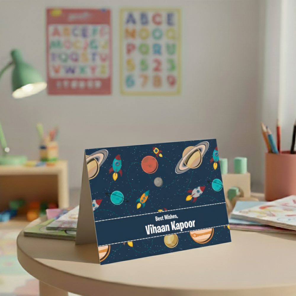 Gift Notecard - Space Pattern Doxbox Store|]Peppydots