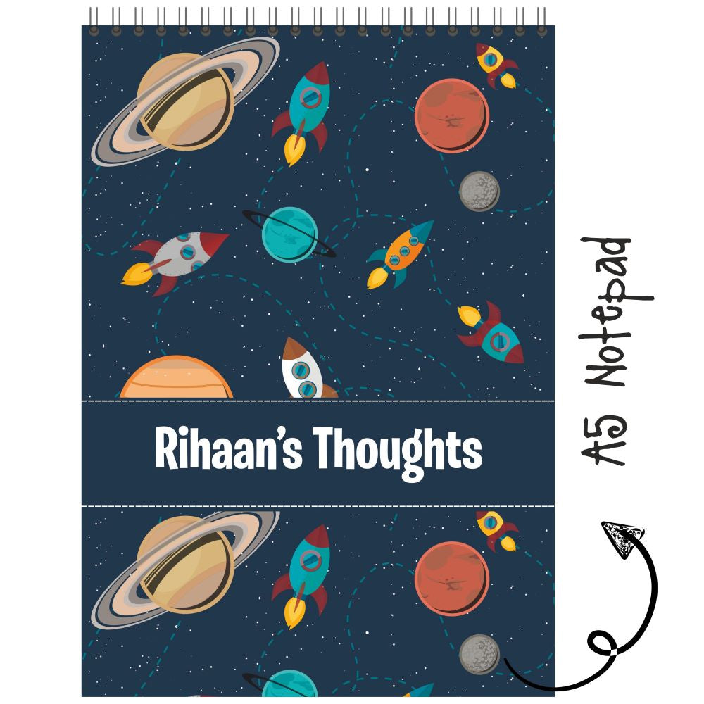 Notepad - Space - Peppydots