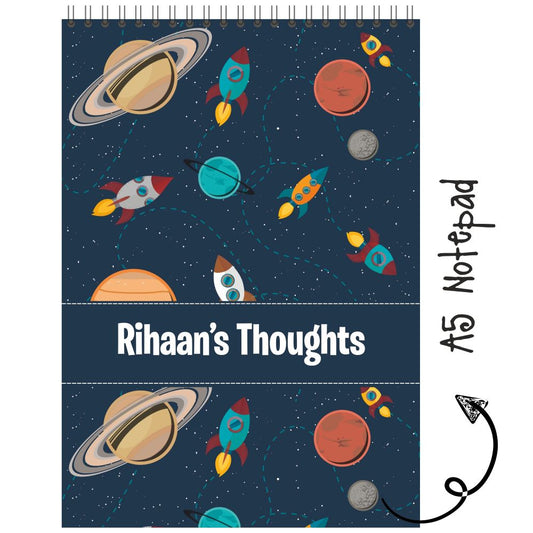 Notepad - Space - Peppydots