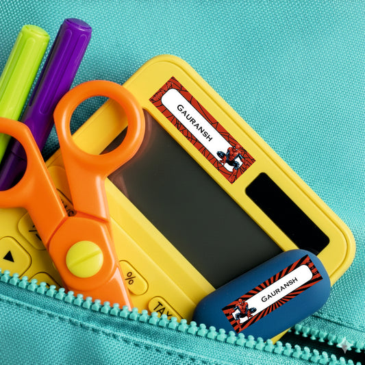 Waterproof Labels - Spiderman Doxbox Store|]Peppydots