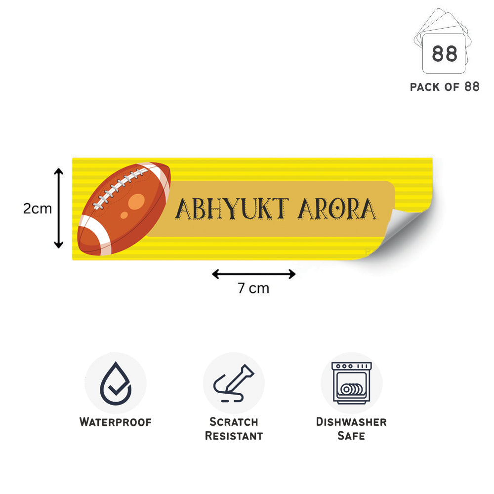 Waterproof Labels - Sports Doxbox Store|]Peppydots