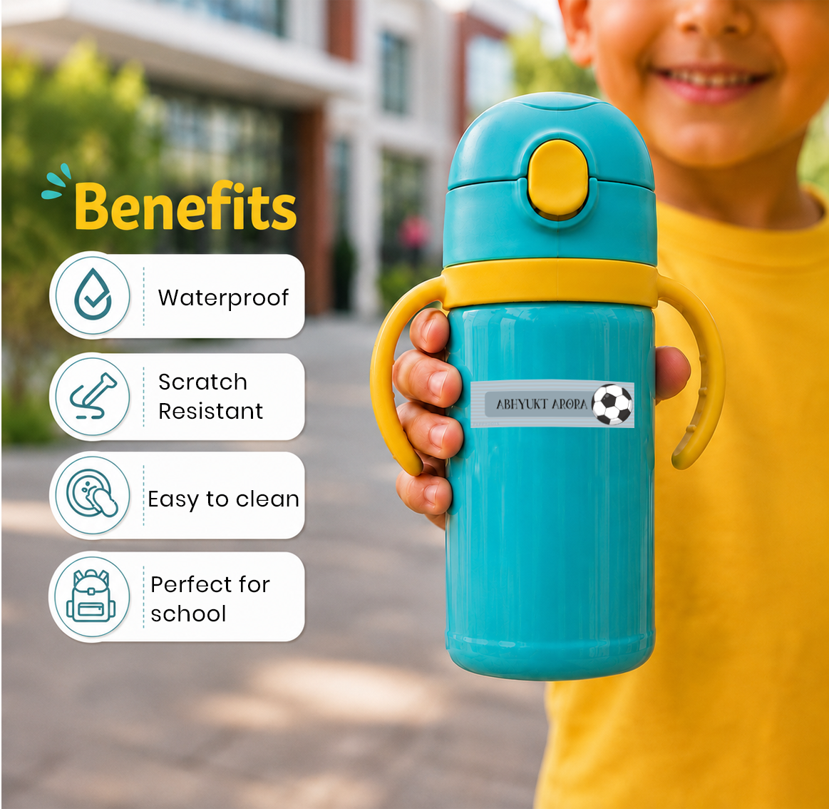Waterproof Labels - Sports Peppydots|]Peppydots