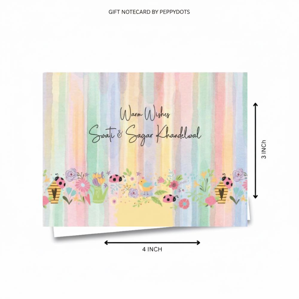 Gift notecard - Spring Doxbox Store|]Peppydots