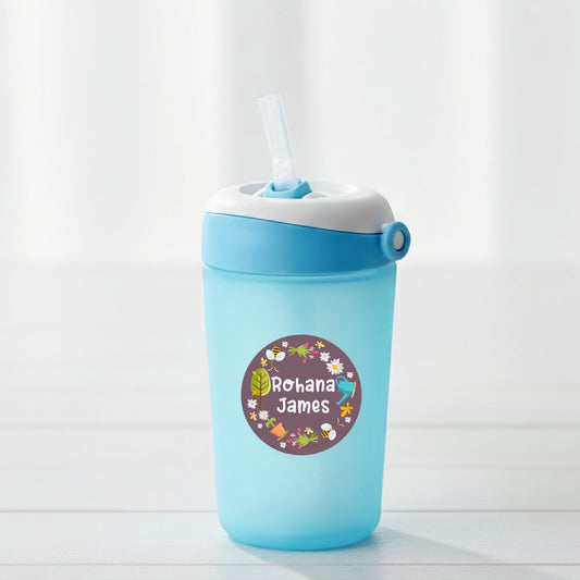 Round Waterproof Labels - Spring Garden Doxbox Store|]Peppydots